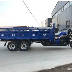 รถสามล้อบรรทุกขนาด 350 ซีซี กล่องบรรทุกขนาด 2.5 ม. * 1.5 ม. ระบบระบายความร้อนด้วยน้ำ สำหรับงานหนัก 9 ล้อ - รถสามล้อสำหรับผู้ใหญ่ - Product Image 5