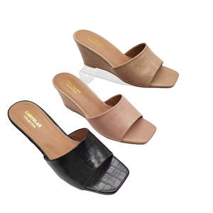 Diana Mule Buckle Wedge Sandal Platform Wedge Sandals For Women