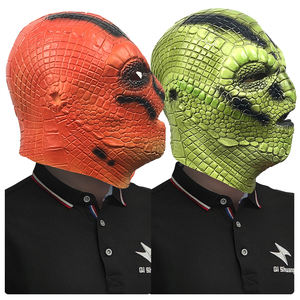 หน้ากากยางรูปมังกรตลก ของตกแต่งศีรษะรูปสัตว์น่ารัก สำหรับงานปาร์ตี้ฮาโลวีน งานแฟนซี งานคาร์นิวัล คอสเพลย์ ของเล่นสนุกๆ - Product Image 4