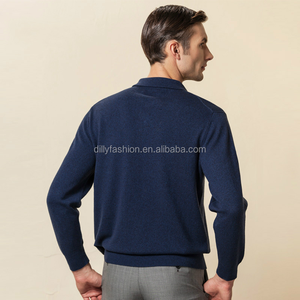 고전적인 스타일 인과 관계 있고 편안한 겨울 따뜻한 남성 캐시미어 스웨터 - Product Image 4