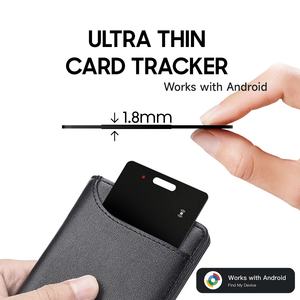 Trending New Global Rechargeable Alarm Tag Tracking Card Locator Finder pour Google Android Wireless Charging Card GPS Tracker - Product Image 5
