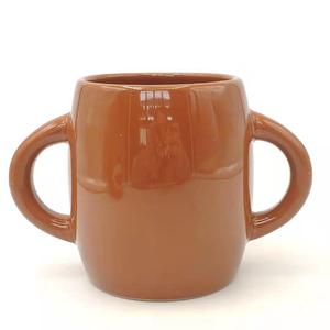Taza de Metal con Aislamiento Térmico y Diseño Ecológico, Forma de Asa para Café y Leche de <span class=keywords><strong>Desayuno</strong></span> - Product Image 4