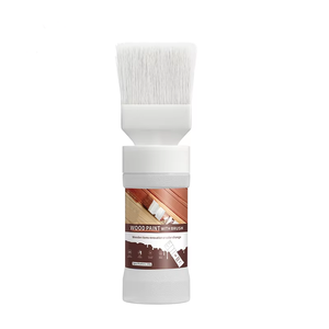 Juego de brochas de resina a base de agua para bricolaje con revestimiento líquido para teñir madera en interiores/exteriores y tiza para madera - Product Image 1