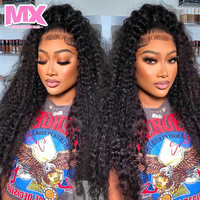 Pelucas de Cabello Humano con Frente de Encaje Completo HD al por Mayor, Pelucas de Cabello Humano Brasileño Virgen Baratas, Pelucas con Frente de Encaje Rizado para Mujeres Negras
