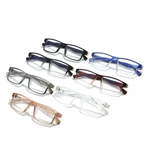 إطارات نظارات رجالية TR90 مربعة عصرية بسعر الجملة، نظارات طبية مضادة للضوء الأزرق - Product Image 6