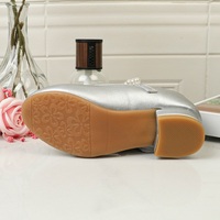 Chaussures de ballet pour filles, antidérapantes, en caoutchouc souple, chaussures de scène latines, chaussures d'entraînement en plein air, chaussures carrées