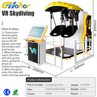 Simulador de Vuelo de Parapente VR Comercial, Juego VR Inmersivo, Nueva Máquina de Entretenimiento VR para Centros Comerciales