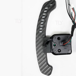 Pales de changement de vitesse magnétiques en fibre de carbone pour <span class=keywords><strong>Audi</strong></span> A1/A3/A4/A5/A6/Q3/Q5/Q7/Q8/S1/S2/S3/S4/<span class=keywords><strong>S5</strong></span>/SQ7/SQ8/RS2/RS3/RS4/RSQ5 - Luxe - Product Image 4