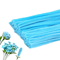 100 pièces par sac, barres torsadées colorées, créatives pour le bricolage et l'artisanat, barres en fil de fer moelleuses, kits de décoration imaginatifs