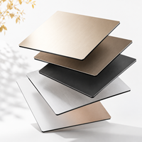 Panneau composite en aluminium (ACP) 4 mm avec revêtement PVDF, directement de l'usine, pour bardage extérieur de bâtiments commerciaux