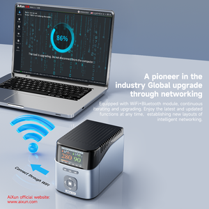 Aixun <span class=keywords><strong>Electronics</strong></span> Löt station T400 Löt stationen 230W T225 Lötkolbens pitzen Intelligente Löt arbeits station - Product Image 6
