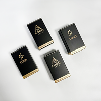 Conception de personnalisation professionnelle, emballage écologique haut de gamme avec estampage à chaud UV, spécifications pour boîte de 1 flacon pour petit flacon de 3 ml