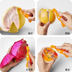 Zenidoo PP Material Orange Peeler Stripper <b>Multifunctional</b> Cutting Slicer Grapefruit Lemon <b>Cutter</b> Kitchen Fruit <b>Vegetable</b> Tools - Product Image 5