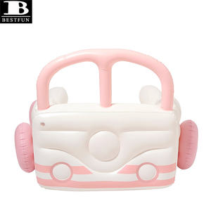 <span class=keywords><strong>Letto</strong></span> Gonfiabile da Viaggio per Bambini, Premium Rosa Caramella, Materasso ad Aria Portatile Estivo per Casa, Tenda, Campeggio, Pernottamento - Product Image 2