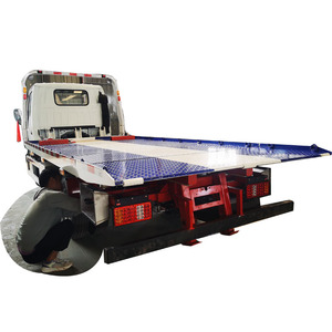 ISUZU truk derek, 600P 4 ton penyelamatan dua pemulihan datar truk derek diskon lebih murah - Product Image 3