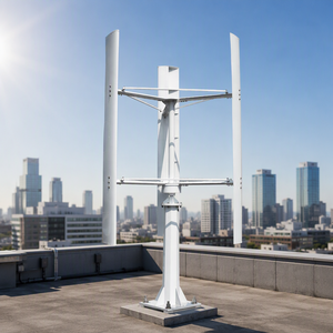 Generador Eólico YS H-20kw de Alta Eficiencia y Baja Pérdida, Salida 220V/380V/400V, Diámetro del Rotor de 7.6m, Velocidad de Arranque de 4m/s, Aluminio - Product Image 1