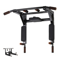 Chaoran ONE100pcs Power Tower, équipement de fitness multifonctionnel mural, barre de traction, en acier noir, entraînement à domicile