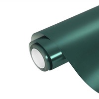 Film de protection de peinture pour voiture en TPU premium, finition noire brillante, effet miroir, hydrophobe, auto-réparateur