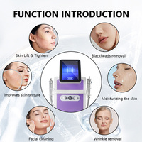 Équipement de beauté pour le soin du visage, jet d'eau pour le nettoyage du visage, peeling, spa, OEM/ODM, plusieurs fonctions 6 en 1