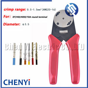 1 Stück Deutsch DT Serie Rundklemmen-Handcrimpzange 16 AWG für 0462-201-16141 0460-202-16141 0460-215-1631 0462-209-1631 - Product Image 4