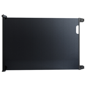 튼튼한 개폐식 클래식 동물 울타리 실내 계단 친환경 애완 동물 버튼 폐쇄 안전 플라스틱 메쉬 단단한 거실 개 - Product Image 2