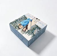 Pochette mystère de mariage personnalisée avec logo imprimé, écologique, pelliculage mat, impression offset, emballage complet avec bande déchirable