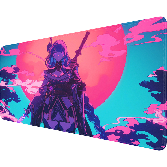 Custom Size XXL Gaming Mouse Pad Waterproof Anti-Skid Full Desk Keyboard Pad Anime Style Office Desk Decor