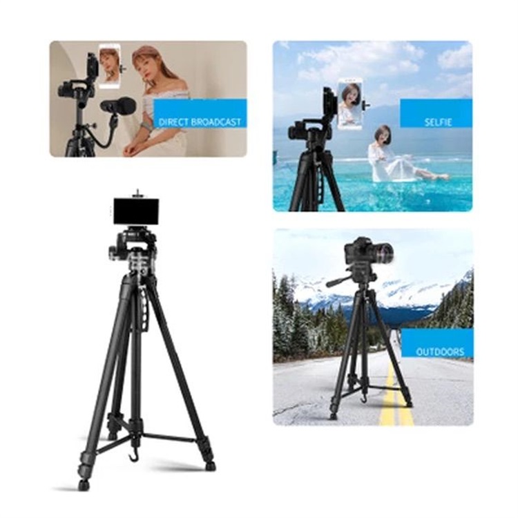 Weifeng WT-3560 Portable Aluminium Tripod for SLR Camera DV Phone