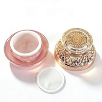 Multifunktionale Runde Cremedose Hautpflege-Verpackung Gesichtscreme-Flasche Probierpackung Spenderflasche Lidschatten-Box