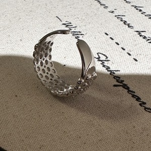 Anillo de Plata de Ley S925 con Circonita, Diseño Vintage de Lujo Ligero, Estilo Francés Elegante, Incrustaciones de Diamantes, Talla Única - Product Image 4