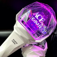 Bâton lumineux LED en forme de diamant Richshining, personnalisé, avec mode clignotant et télécommande, pour les fans de concerts au Japon et en Corée