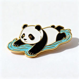 Pin de Solapa Personalizado de Metal con Logotipo Personalizado, Pin de Solapa con Letra y Logotipo en Placa Dorada para Sombrero, Ropa, Insignia - Product Image 4