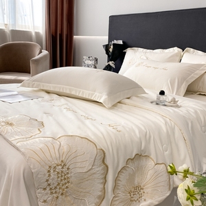 Juego de Edredón King Size Suave y Agradable al Tacto, Juego de Cuatro Piezas, Mantas de Verano Frescas para Todas las Estaciones, Compra en Línea - Product Image 3