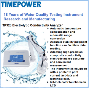 Bioquímica profissional Food Tap Water Industries Lab Supplies <span class=keywords><strong>Analyzer</strong></span> Água Quality Tester para condutividade Salinidade TDS - Product Image 2