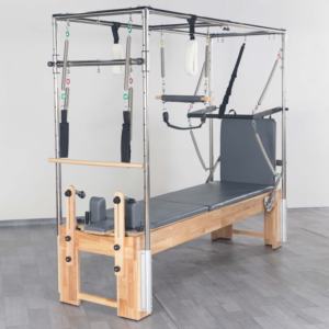 3-в-1 деревянный Пилатес Кадиллак полубашня реформатор и пилатес кровать домашняя студия тренажерный зал фитнес Йога тренировочная полукровать - Product Image 6