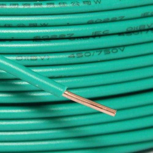 300/500V Flexible Single Core PVC Electrical Building Wire for House Use Oxygen Free Copper Conductor Roll Packaging