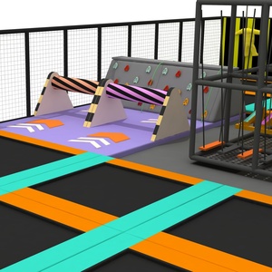 <span class=keywords><strong>Parc</strong></span> de trampolines rectangulaire pour enfants 2026, grande structure intérieure, équipement complet, certifié CE, usage commercial - Product Image 6