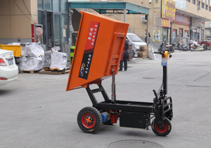 Minidumper Eléctrico XOD Amarillo de 200 kg, 1200 W, Motor de 30 HP, Cucharón Basculante para Construcción, 1 Año de Garantía, Totalmente Hidráulico - Product Image 3