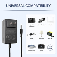 Adaptateur secteur 5V 4A 20W, adaptateur AC/DC, prise US/EU, OEM/ODM, 5V/6V/9V/12V/21V/24V 1A/1.5A/2A/2.5A/3A/4A, adaptateur secteur mural