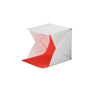 กล่องถ่ายภาพสินค้าแบบพกพา ขนาด 40x40x40 ซม. พร้อมไฟในตัว ใช้ปลั๊กไฟ - Product Image 1