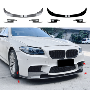 Para <span class=keywords><strong>BMW</strong></span> 5 Series F10 F11 F18 2010-2017, pala de labio delantero, parachoques de esquina, accesorios de modificación envolvente, piezas de coche de nueva condición - Product Image 2
