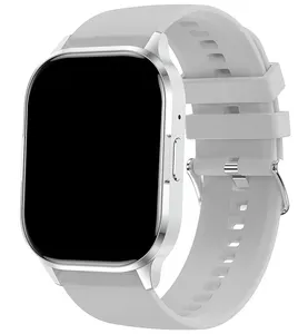 VALDUS jam tangan pintar AMOLED, arloji cerdas layar besar IP67 2.01 inci dengan pengingat NFC mesin permainan HK21