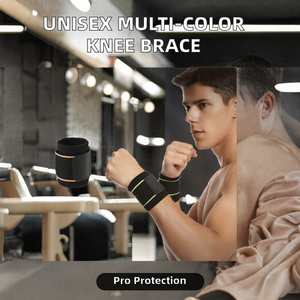 Rodillera de Compresión Suave Unisex Multicolor con Protección Profesional para Hacer Ejercicio, Correr y Todos los Deportes - Product Image 2