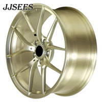 Rines de Aleación Forjados JJSEES M Performance de 18, 19 y 20 Pulgadas en Color Dorado Congelado, 5x120 763m para BMW Serie 3, 4 y 5 F8x, F87 M2, M3, M4