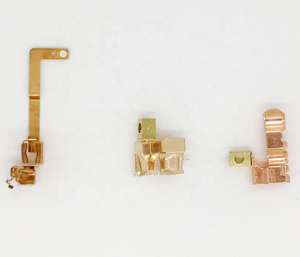 Bande conductrice de courant <span class=keywords><strong>EUR</strong></span> Standard Nepal 15A Pièces de douille en cuivre nickelé Eu avec contact de terre - Product Image 2