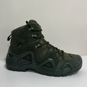 DFL01 <b>Hiking</b> Shoes Middle Cut Cow Leather Suede Tactical Training <b>Boots</b> Middle Cut Durable and Heavy Duty Shoes - Product Image 2