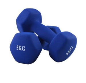 Mancuerna de hierro con revestimiento de neopreno de vinilo colorido 1kg 2kg 3kg 4kg 5kg 6kg 7kg 8kg 9kg <span class=keywords><strong>10kg</strong></span> levantamiento de <span class=keywords><strong>pesas</strong></span> para culturismo - Product Image 4