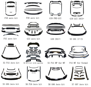 Estensione Paraurti Laterale e Minigonne Laterali - Componenti Performance per <span class=keywords><strong>BMW</strong></span> <span class=keywords><strong>Serie</strong></span> <span class=keywords><strong>8</strong></span> G14 G15 2018 2019 2020 2021 <span class=keywords><strong>2022</strong></span> - Product Image 5