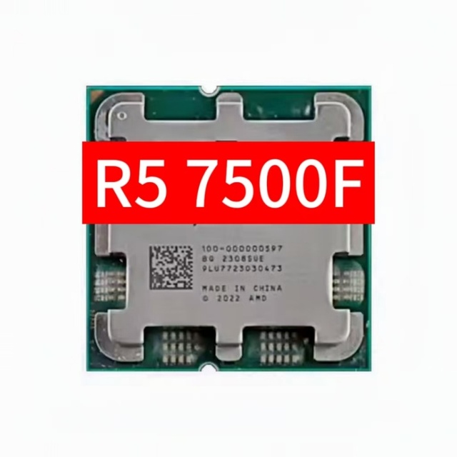 Brand New OEM R5 7500F/7600X/7700 Tray 6-core 105W TDP Desktop Processor CPU for Computer and Gaming