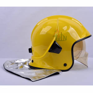 خوذة حريق F1 من نوع EU خوذة حريق للوجه بالكامل مع CE معتمدة في معيار EN لمكافحة الحرائق الهيكلية - Product Image 3